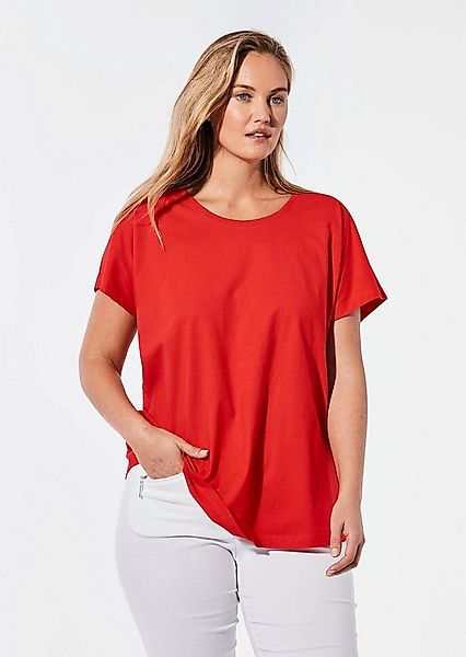 GOLDNER T-Shirt Shirt mit Rundhalsausschnitt (CURVY, CURVY) günstig online kaufen