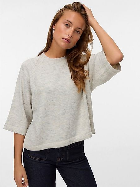 Vero Moda Strickpullover VMLEFILE 3/4 O-NECK PULLOVER NOOS günstig online kaufen