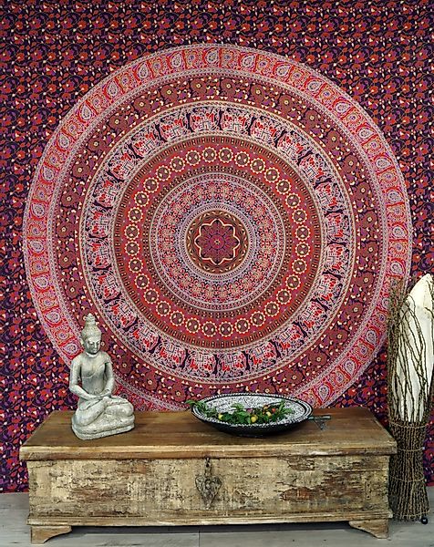 Guru-Shop Tagesdecke Boho-Style Wandbehang, indische Tagesdecke.. günstig online kaufen