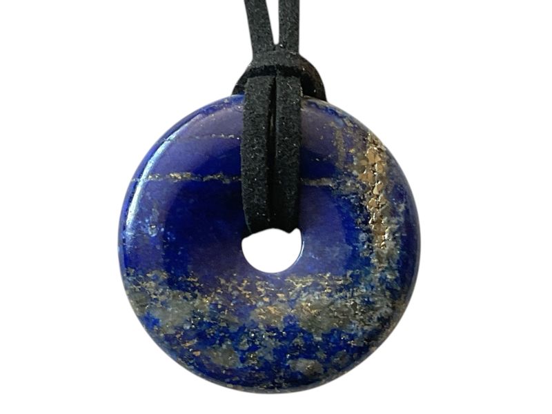 Steinfixx® Lange Kette echter Edelsteindonut 30 günstig online kaufen