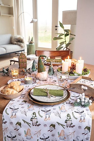 Ambiente® Geschirrtuch Forest gnomes, (2-tlg., 2-teilig), Geschirrtücher ca günstig online kaufen