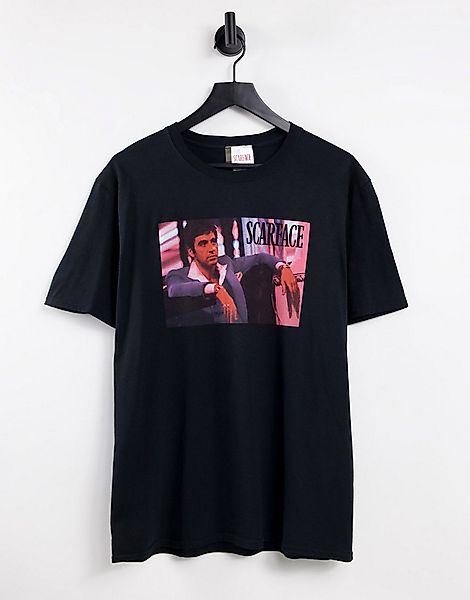 Park Agencies – Oversize-T-Shirt in Schwarz mit „Scarface-Club scene“-Print günstig online kaufen