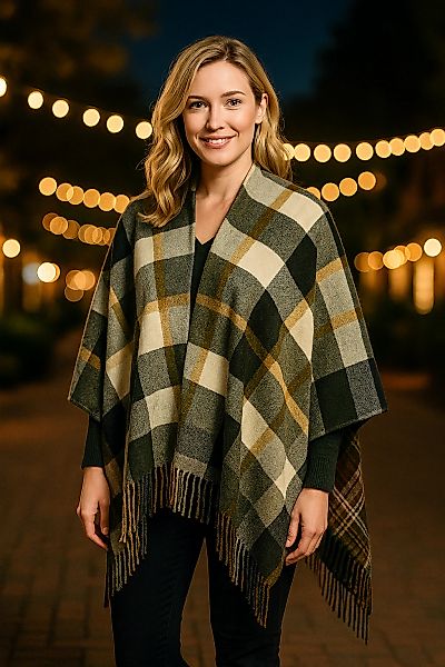 COLLEZIONE ALESSANDRO XXL-Schal "Aspen" 1 Stk. tlg. Made in Italy, Kuschelw günstig online kaufen