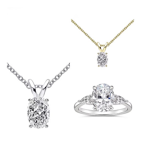 ROUGEMONT Verlobungsring Funkelnder Extravaganter Damen Ring günstig online kaufen