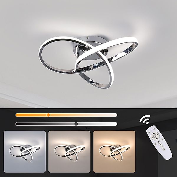 Goeco LED Deckenleuchte LED Aluminium Lampe,Kleeblatt günstig online kaufen