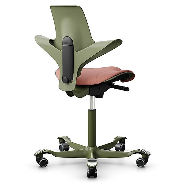 HAG CAPISCO PULS 8020 | Schale Moss | Sitzfläche Select rosa | Gestell Moss günstig online kaufen