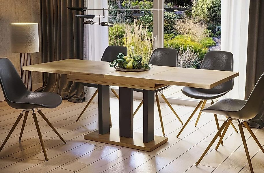 Endo-Moebel Esstisch Appia Esstisch 130–210cm ausziehbar für 8 Personen Tis günstig online kaufen