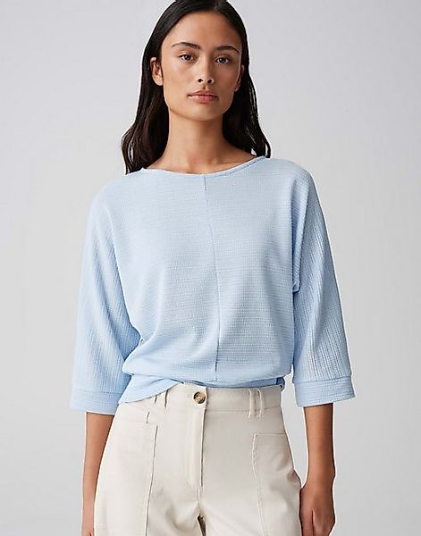 OPUS 3/4-Arm-Shirt SOLLIKA STRUCTURE Loose mit Fledermausärmeln günstig online kaufen