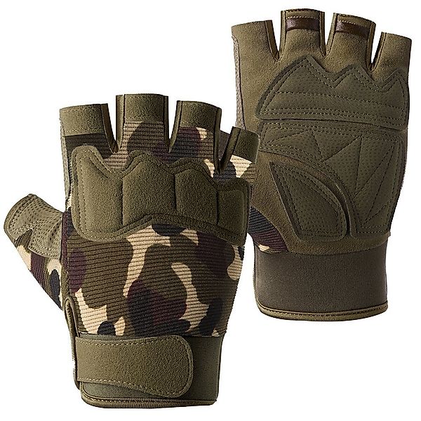 Sunicol Fahrradhandschuhe Men Tactical Fingerless Gloves, günstig online kaufen
