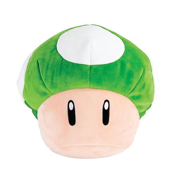 Tomy® Plüschfigur Mario Kart Mocchi-Mocchi Plüschfigur 1-Up-Pilz 36 cm günstig online kaufen