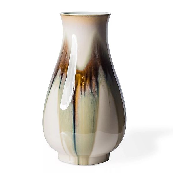 pols potten - Crazy Perry Vase M - beige/glasiert/H x Ø 55,5x33,5cm günstig online kaufen