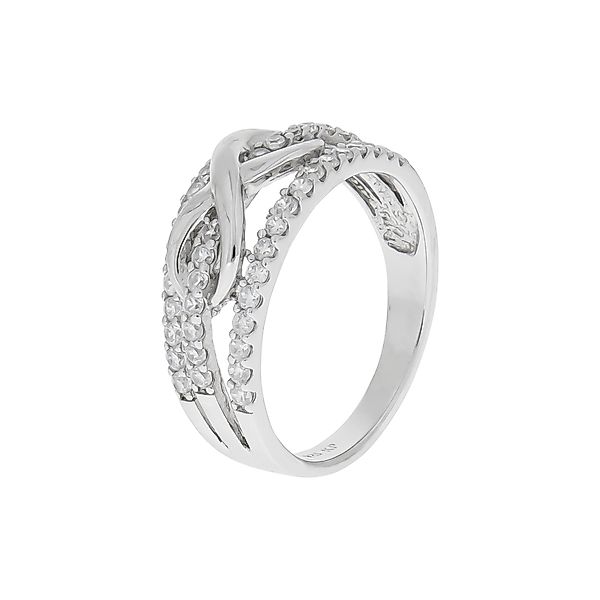 Zeeme Fingerring Silber 925 rhodiniert mit günstig online kaufen