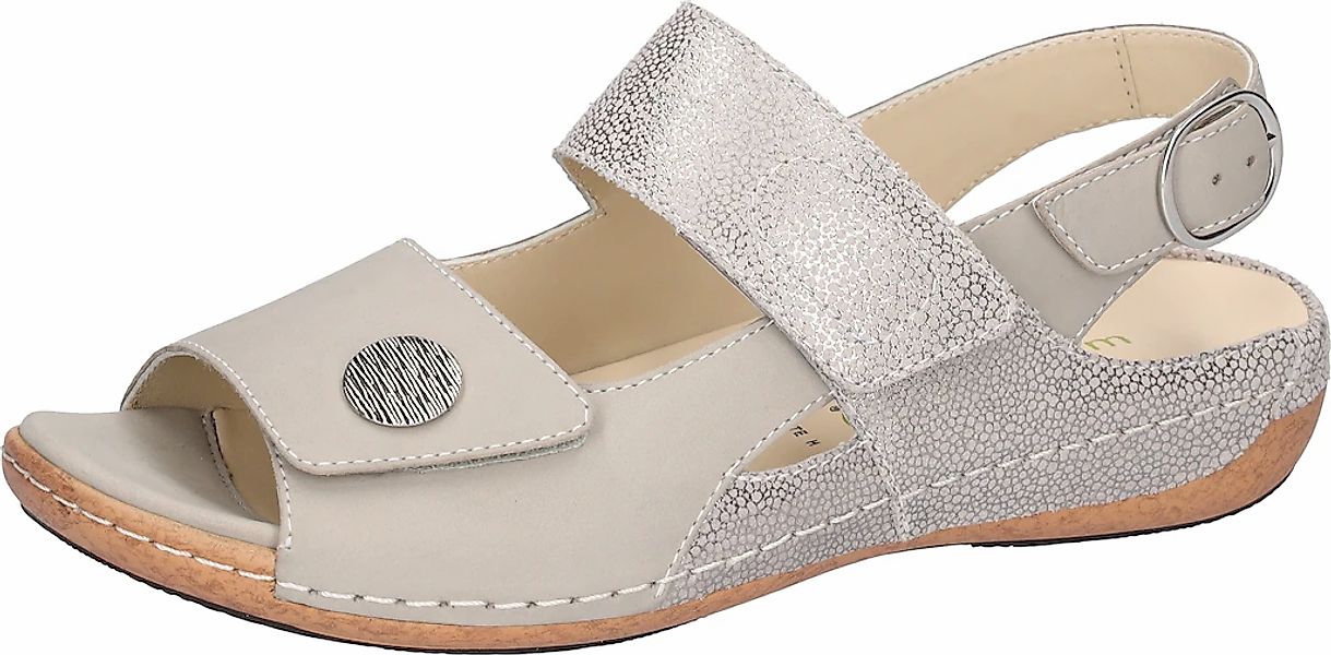 Waldläufer Sandale "HELIETT", Sommerschuh, Klettschuh, Keilabsatz, in Komfo günstig online kaufen