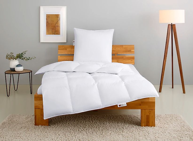 my home Kassettenbett + Kopfkissen "RINA, Bettdecke in 135x200 & 155x220 cm günstig online kaufen