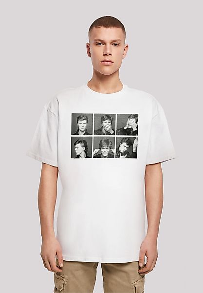 F4NT4STIC T-Shirt "David Bowie Photo Collage" Print günstig online kaufen
