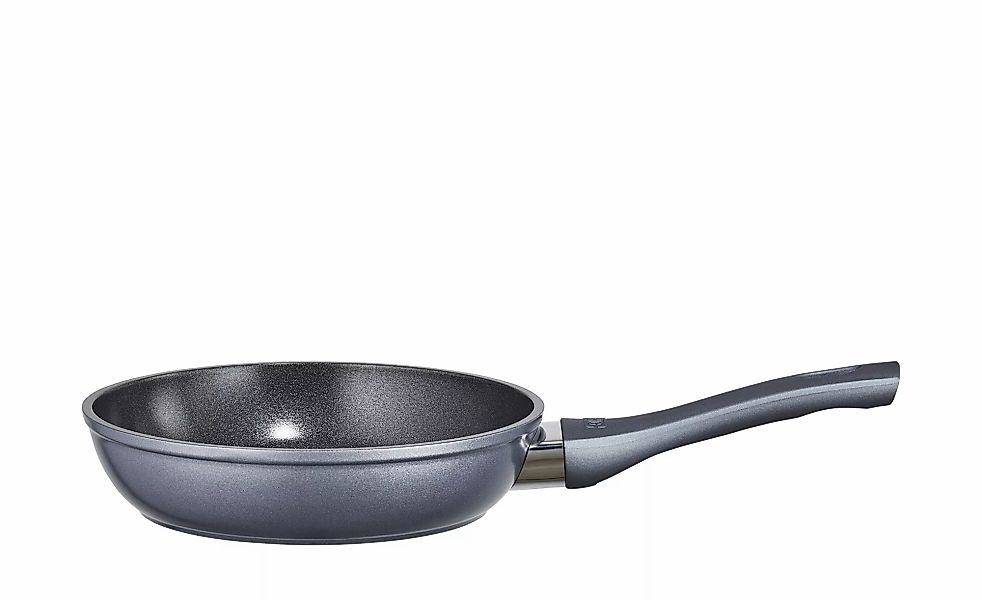 KHG Bratpfanne 20 cm   ¦ grau ¦ Aluminium ¦ Maße (cm): H: 4,7  Ø: 20 Töpfe günstig online kaufen
