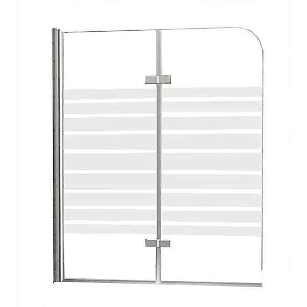 Glasdeals Badewannenaufsatz Duschtrennwand BREASE-FROST 120 x 140 cm – 3506 günstig online kaufen