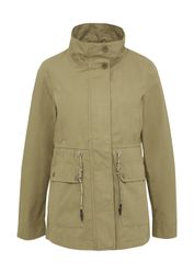 QS Funktionsjacke Outdoor-Jacke Baumwolljacke mit Tunnelzug günstig online kaufen