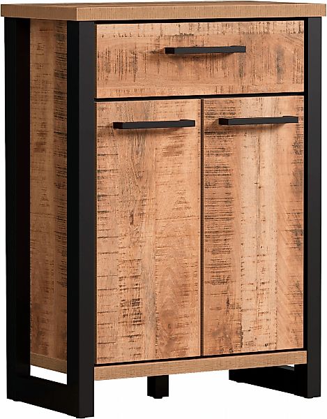 Home affaire Kommode "Elda" 1 Stk. tlg. Kommode mit 2 Türen, 1 Schublade mi günstig online kaufen