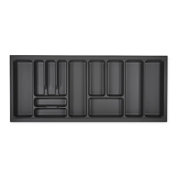 SOTECH Orga-Box I Besteckeinsatz Höhe 55 mm Oriongrau 1200 mm Antirutschbes günstig online kaufen