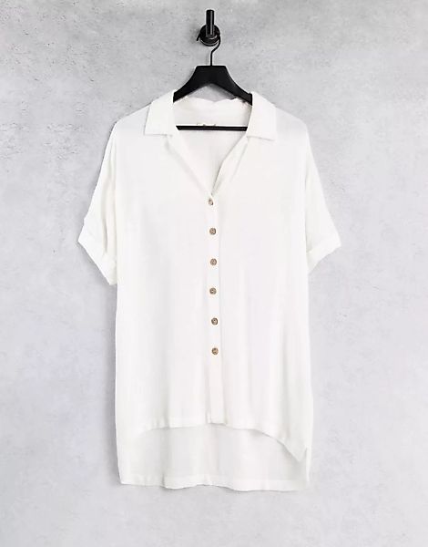 Rip Curl – Ashore – Bluse in Weiß-Mehrfarbig günstig online kaufen
