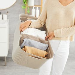 ROTHO Wäschekorb Brisen Wäschekiste 40l mit günstig online kaufen