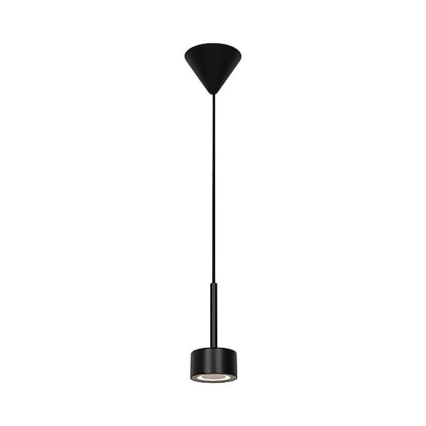 LED Pendelleuchte Clyde in Schwarz 5W 350lm günstig online kaufen