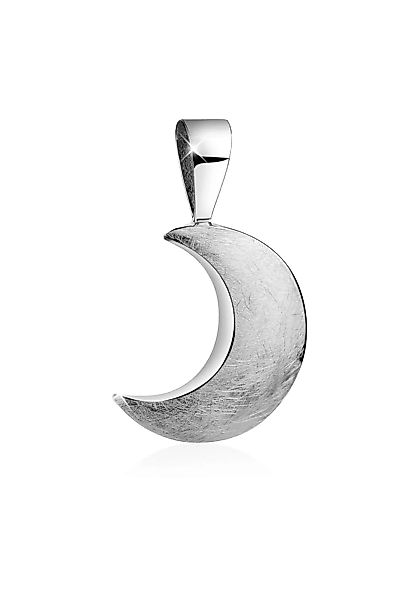 Nenalina Kettenanhänger "Halbmond Moon Astro Basic Trend 925 Silber" günstig online kaufen