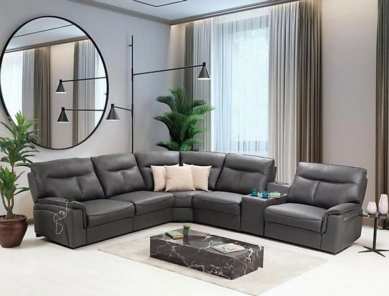 JVmoebel Ecksofa Design Ecksofa L-Form Sofa Couch Luxus Polster Möbel Moder günstig online kaufen