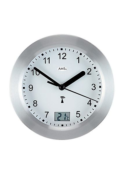 AMS Funkwanduhr F5923 (Quarzuhr,Wohnzimmer,Esszimmer,Küche,Arbeitszimmer,Bü günstig online kaufen