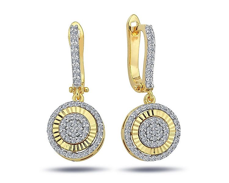 EinStein Diamant Ohrring-Set Diamanten Brillant Schliff Ohrringe Ohrhänger günstig online kaufen