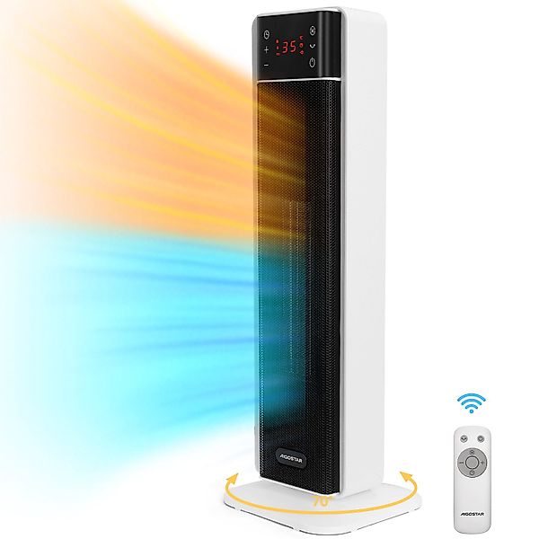 Aigostar Keramikheizlüfter Energiesparend PTC Heizlüfter mit günstig online kaufen