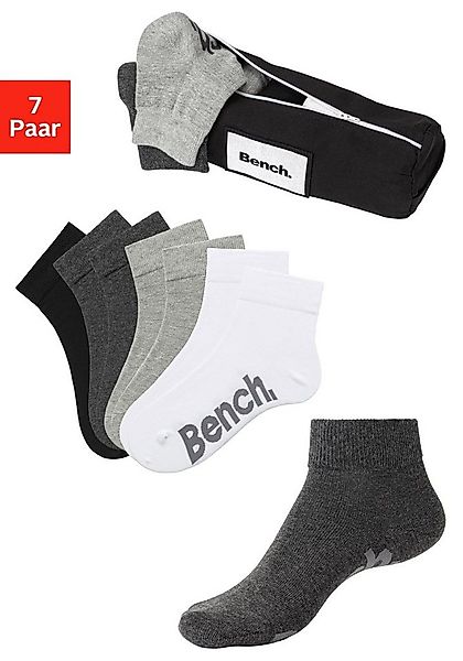 Bench. Kurzsocken Federtasche, 7 Stk. tlg. in ansprechendem Mäppchen mit Re günstig online kaufen