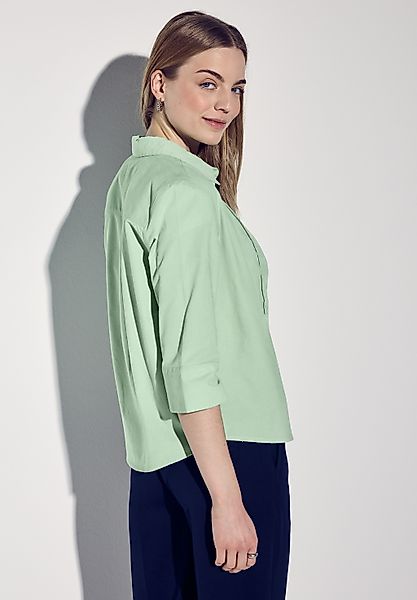 STREET ONE Hemdbluse, aus reiner Baumwolle günstig online kaufen