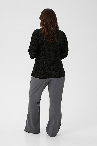 KAFFE Curve Langarmbluse Langarm-Bluse KCrosie Große Größen günstig online kaufen