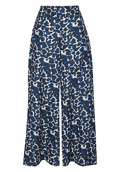 LASCANA Webhose aus leichter Satinqualität, weite Palazzohose, Stoffhose günstig online kaufen