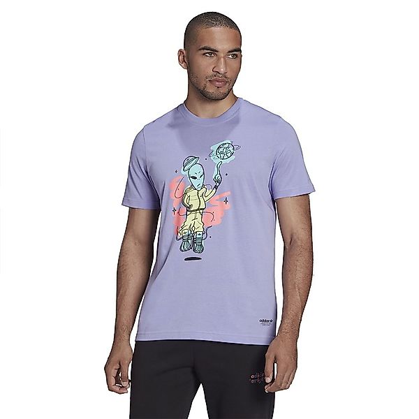 Adidas Originals Stokd Alien Kurzärmeliges T-shirt M Light Purple günstig online kaufen