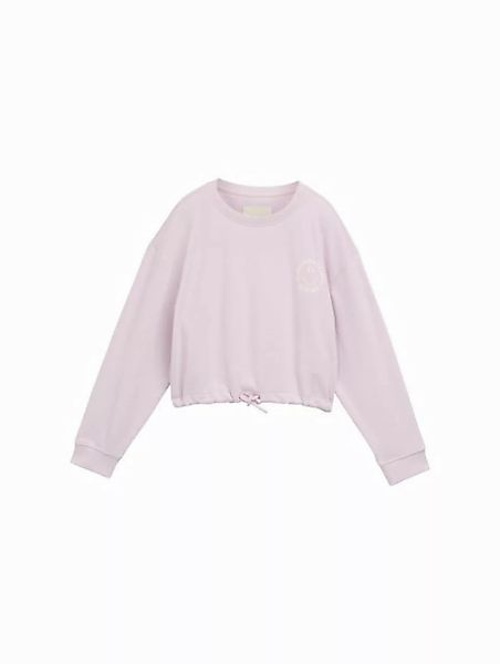 TOM TAILOR Sweatshirt Cropped Sweatshirt mit Print günstig online kaufen