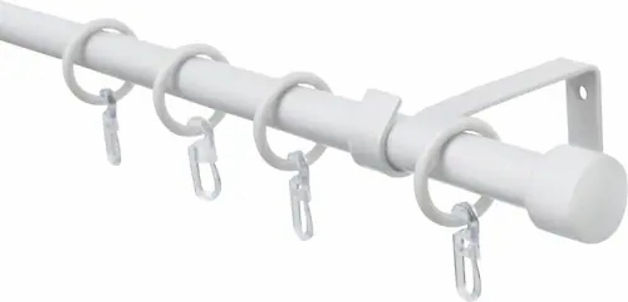 GARDINIA Gardinenstange »Set Metall« Ø 16 mm 1 läufig-läufig ausziehbar 1-L günstig online kaufen