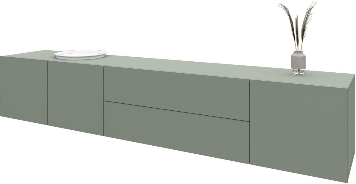 borchardt Möbel Lowboard "Sophia" Breite 190 cm, stehend und hängend montie günstig online kaufen