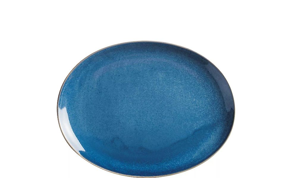 Kahla Platte  Homestyle ¦ blau ¦ Porzellan ¦ Maße (cm): B: 24,4 H: 2,8 Gesc günstig online kaufen