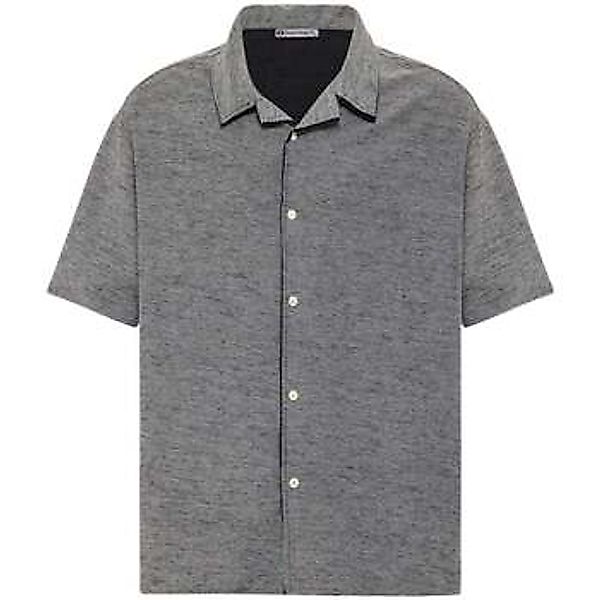 Dandalo  Hemdbluse Ben Oversize Lapel Collar Short Sleeve Shirt günstig online kaufen