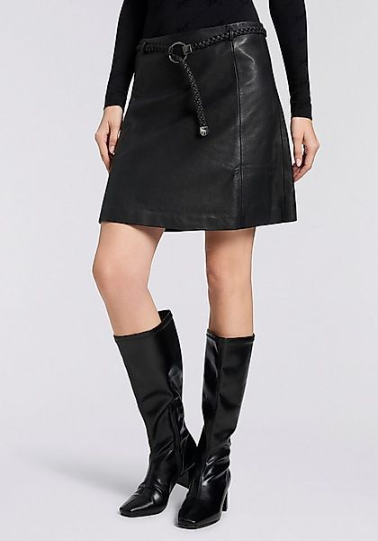 Mauritius Lederrock GWHalie (Set, 2-tlg., inkl. Fleckgürtel) mit Flechtgürt günstig online kaufen