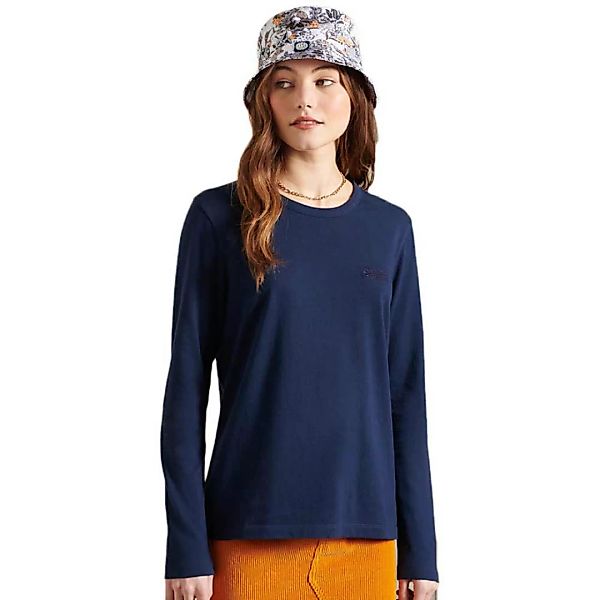 Superdry Orange Label Classic Langarm-t-shirt L Rich Navy günstig online kaufen