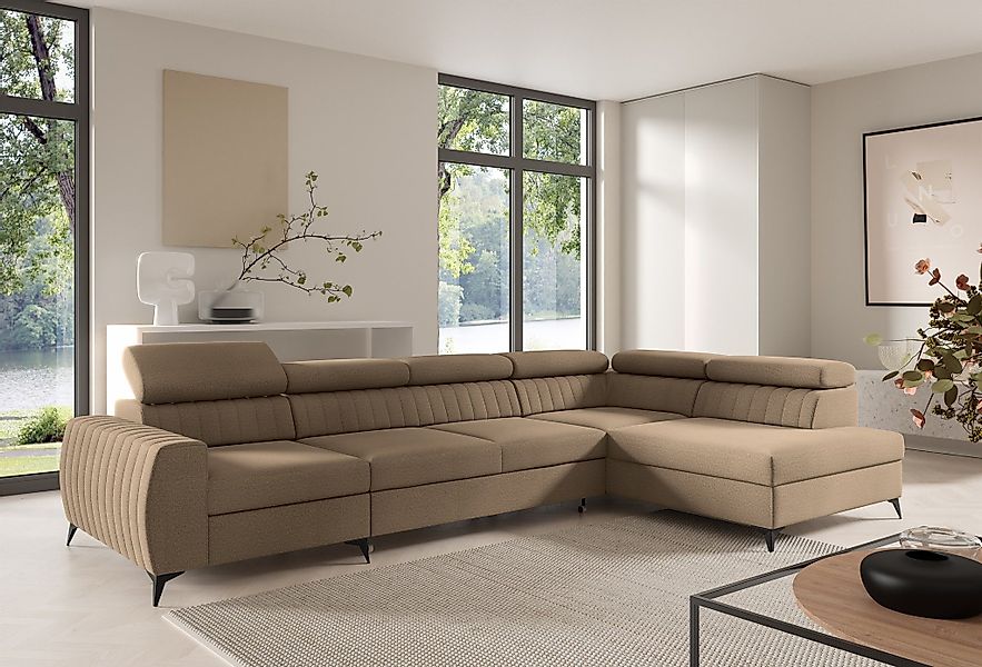 Fun Möbel Ecksofa Schlafsofa Sofa TORONTO günstig online kaufen