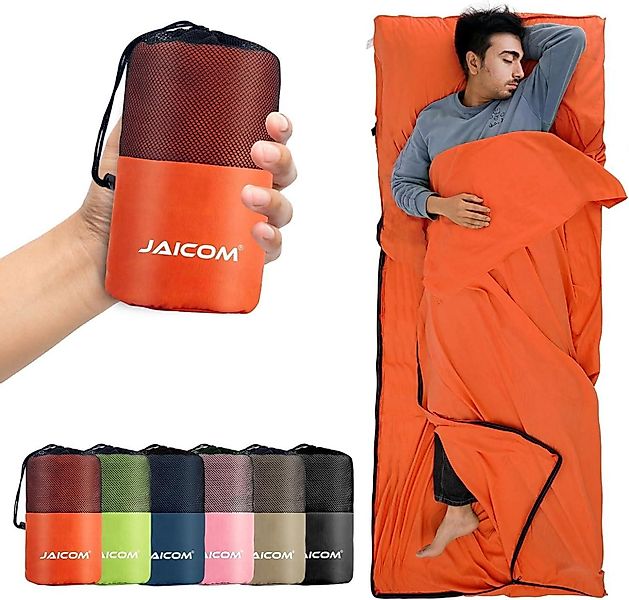 LuxusKollektion Campingstuhl Hüttenschlafsack Ultraleichter Seideschlafsack günstig online kaufen