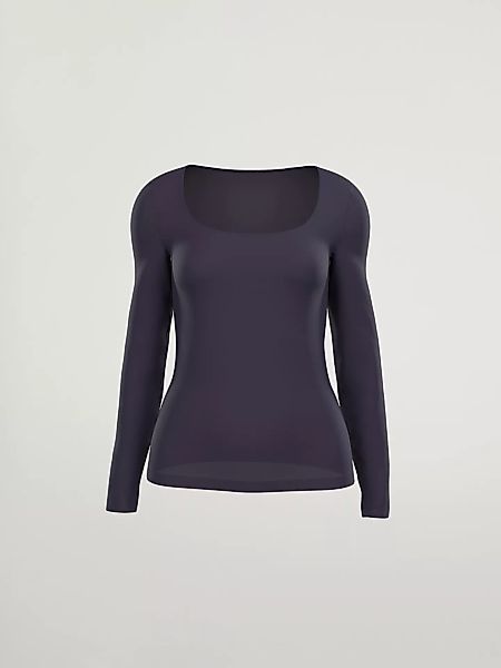 Wolford - Top Long Sleeves, Frau, sapphire blue, Größe: L günstig online kaufen