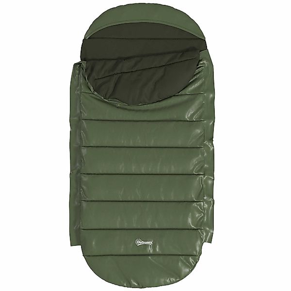 Outsunny Schlafsack wasserdicht, leicht, gefüttert, Isolierung günstig online kaufen