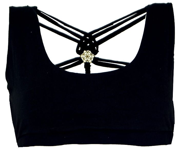 Guru-Shop T-Shirt Goa Psytrance Bikini Top, günstig online kaufen