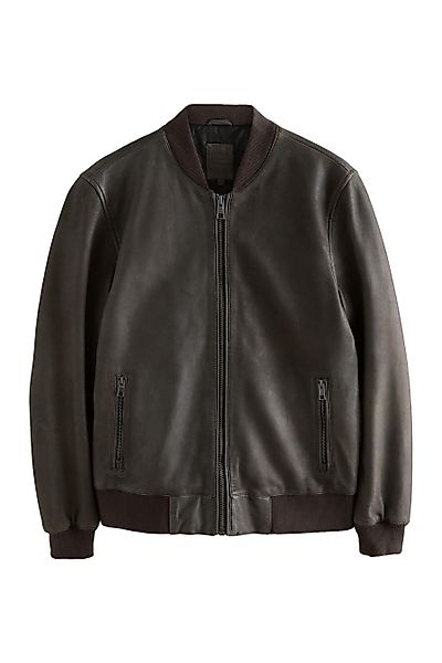Next Lederjacke Signature Bomberjacke aus Leder günstig online kaufen